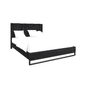 EBONY QUEEN BED