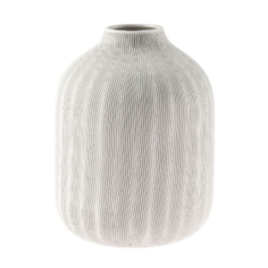 LH 24CM VASE HALEY CHALK