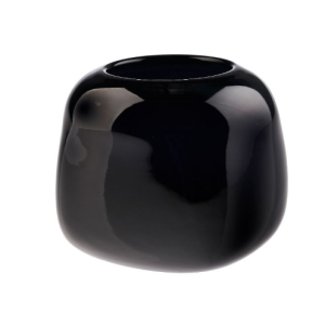 LH 15CM VASE INDIANA BLACK