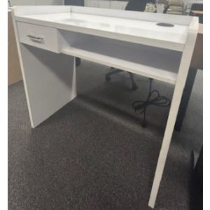 NOOK DESK WHITE 900X450X850MM