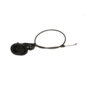 BLACK PLASTIC 71CM TRIGGER & CABLE ASSEMBLY SHORT TAIL