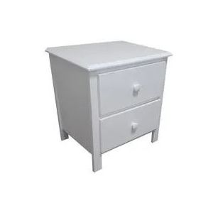 CASPER 2 DRAWER BEDSIDE TABLE